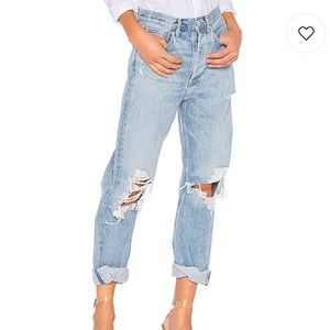Agolde 90s Mid Rise Loose Fit in Fall Out